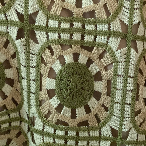 Shop the Mint dress size XL olive green and taupe - Picture 4 of 5